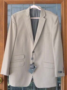 Bachrach Size 44R 100% Wool Blazer Sport Coat Jacket
